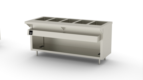 Duke Manufacturing EW-5-DLSS Serving Counter, Hot Food, Electric