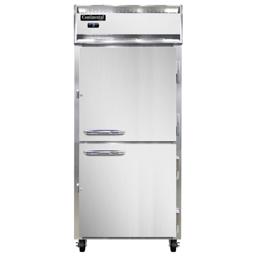 Continental 1FXNPTHD Freezer, Pass-Thru