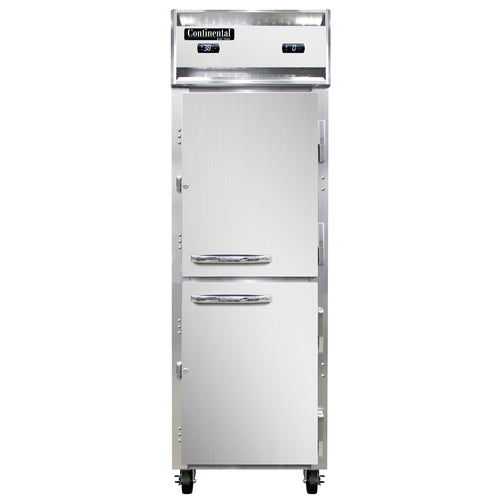 Continental 1RFNSSHD Refrigerator Freezer, Reach-In