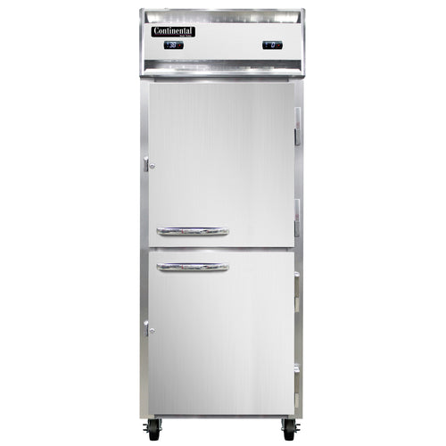 Continental 1RFENSAHD Refrigerator Freezer, Reach-In