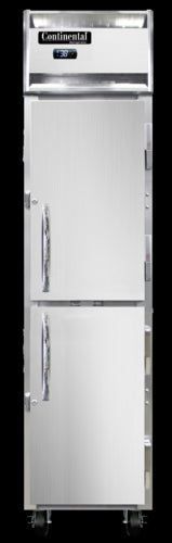 Continental 1RSENSAHD Refrigerator, Reach-In