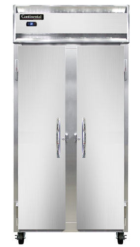 Continental 2RSENSA Refrigerator, Reach-In