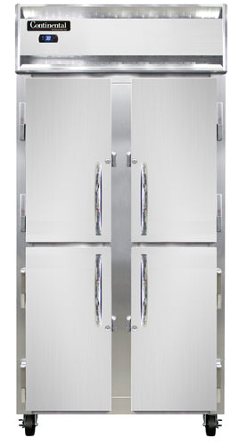 Continental 2RSENSSHD Refrigerator, Reach-In