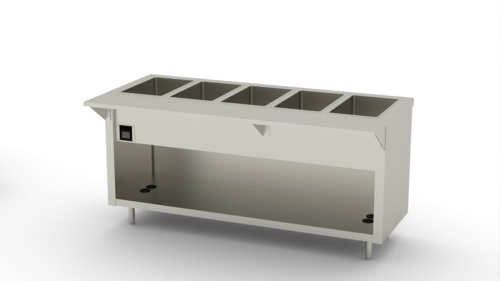 Duke Manufacturing EW-5-CBSS Serving Counter, Hot Food, Electric