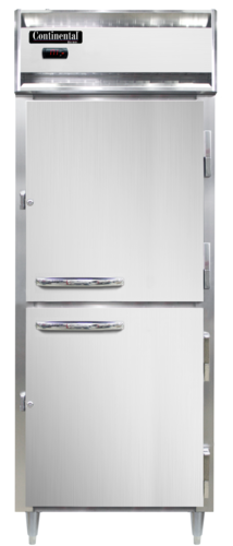 Continental DL1WE-SS-PT-HD-SD-GD Heated Cabinet, Pass-Thru