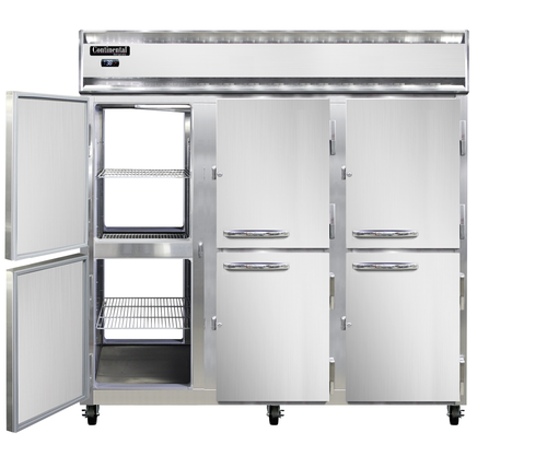 Continental 3RNPTHD Refrigerator, Pass-Thru