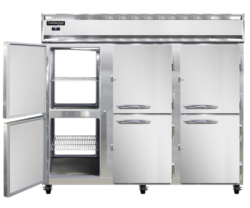 Continental 3RENSSPTHD Refrigerator, Pass-Thru