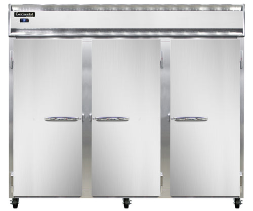 Continental 3RENSS Refrigerator, Reach-In