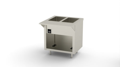 Duke Manufacturing EW-2-CBPG Serving Counter, Hot Food, Electric