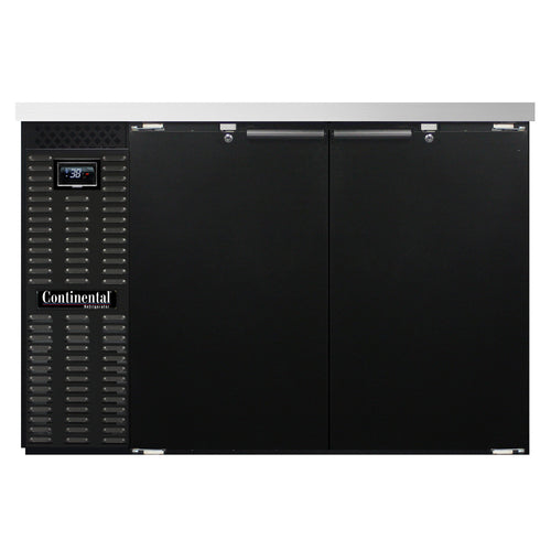 Continental BB50N Back Bar Cabinet, Refrigerated