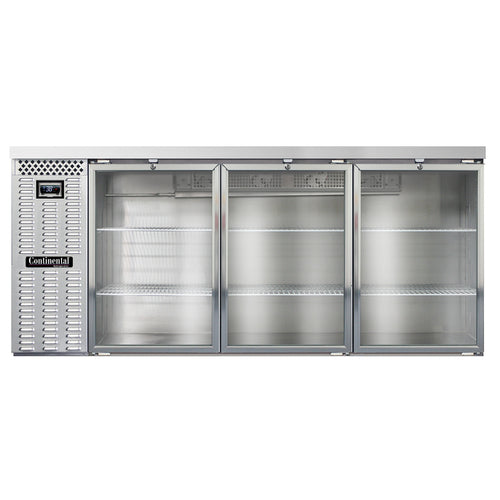 Continental BB79NSSGD Back Bar Cabinet, Refrigerated