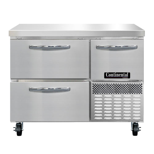 Continental FA43N-D Freezer Counter, Work Top