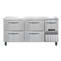 Continental FA68N-D Freezer Counter, Work Top