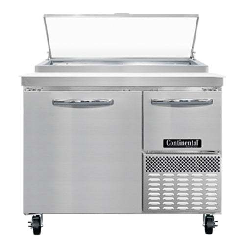 Continental PA43N Refrigerated Counter, Pizza Prep Table