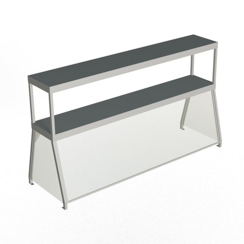 Duke Manufacturing 956-460-6D Serving Counter, Overshelf