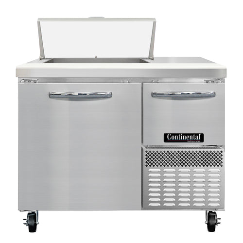 Continental RA43N6 Refrigerated Counter, Sandwich / Salad Unit