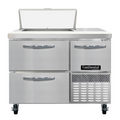 Continental RA43N6-D Refrigerated Counter, Sandwich / Salad Unit
