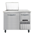 Continental RA43N9M Refrigerated Counter, Mega Top Sandwich / Salad Unit