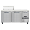 Continental RA68N8 Refrigerated Counter, Sandwich / Salad Unit