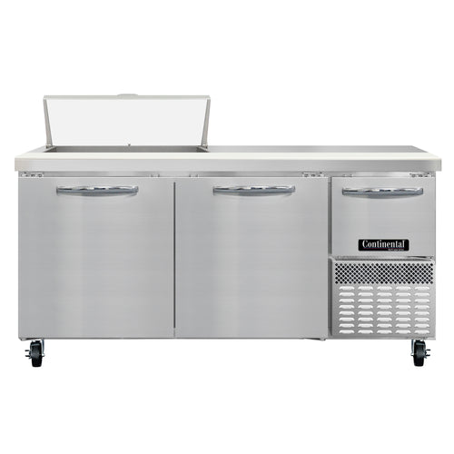 Continental RA68N8 Refrigerated Counter, Sandwich / Salad Unit