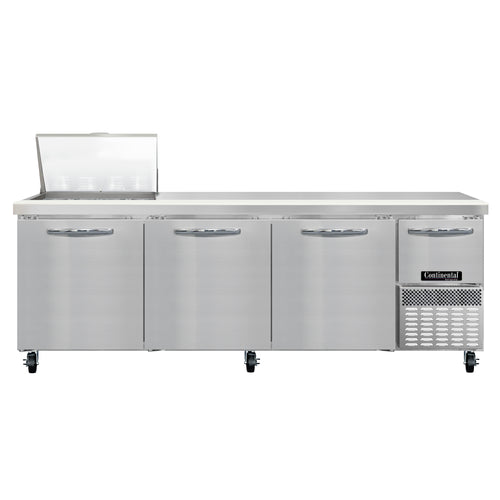Continental RA93N12M Refrigerated Counter, Mega Top Sandwich / Salad Unit