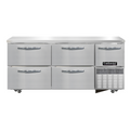Continental FA68N-U-D Freezer, Undercounter, Reach-In