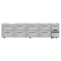 Continental RA118N-U-D Refrigerator, Undercounter, Reach-In