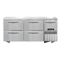 Continental RA68N-U-D Refrigerator, Undercounter, Reach-In