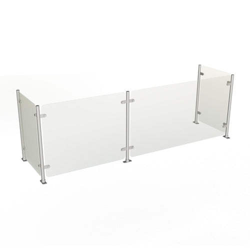 Duke Manufacturing TS412-74 Sneeze Guard, Stationary
