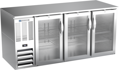 Beverage Air BB72HC-G-S Back Bar Cabinet, Refrigerated