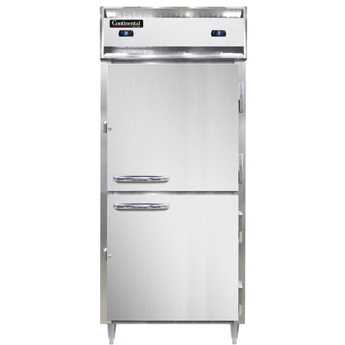 Continental D1RFXSNHD Refrigerator Freezer, Reach-In