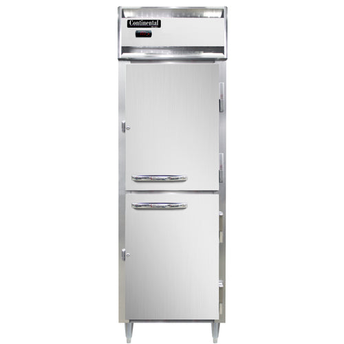 Continental DL1W-HD Heated Cabinet, Reach-In