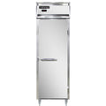 Continental DL1W-SS Heated Cabinet, Reach-In
