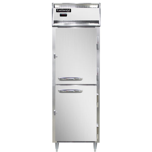 Continental DL1W-SA-HD Heated Cabinet, Reach-In