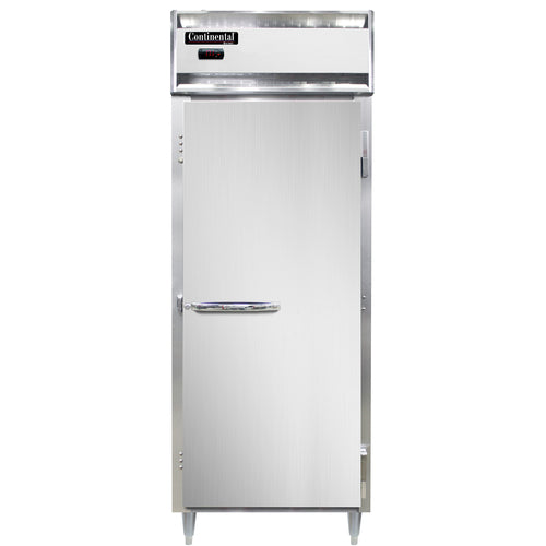 Continental DL1WE-SS Heated Cabinet, Reach-In