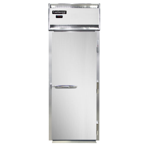 Continental DL1WI-SS Heated Cabinet, Roll-In