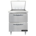 Continental D27N12M-D Refrigerated Counter, Mega Top Sandwich / Salad Unit
