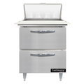 Continental D27N8C-D Refrigerated Counter, Sandwich / Salad Unit