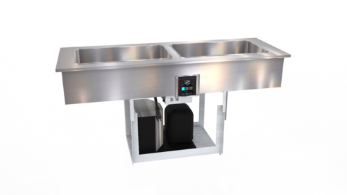 Duke Manufacturing FCP2-SL Cold Food Well Unit, Drop-In, Refrigerated