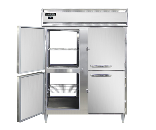 Continental D2RFENSSPTHD Refrigerator Freezer, Pass-Thru