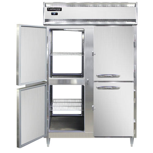 Continental D2RNPTHD Refrigerator, Pass-Thru