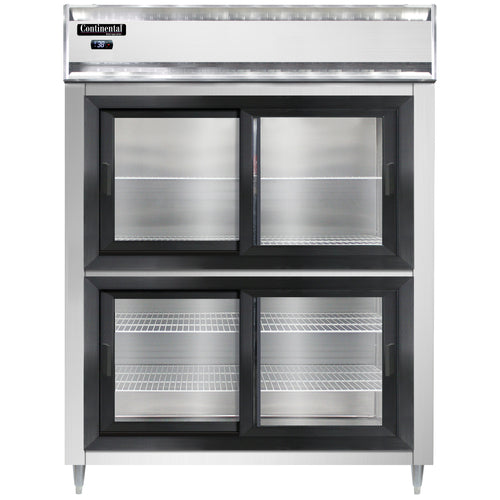 Continental D2RENSGDHD Refrigerator, Reach-In