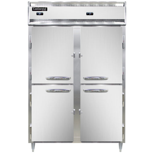 Continental D2RFNSSHD Refrigerator Freezer, Reach-In