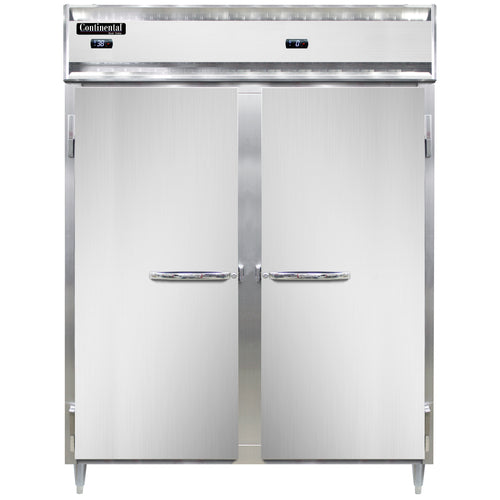 Continental D2RFEN Refrigerator Freezer, Reach-In