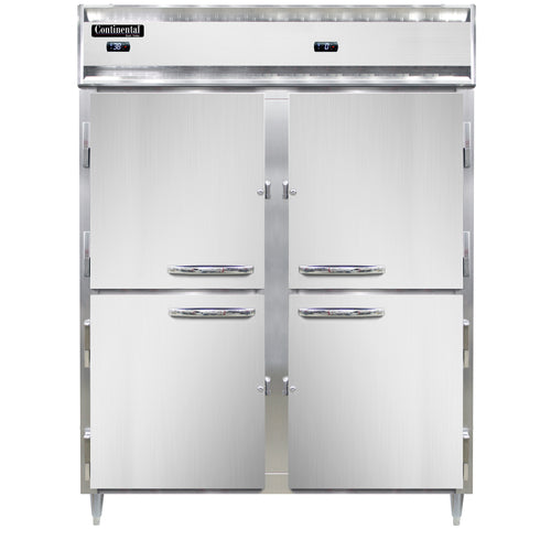 Continental D2RFENHD Refrigerator Freezer, Reach-In