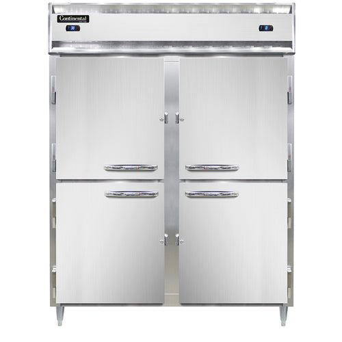 Continental D2RFESNSSHD Refrigerator Freezer, Reach-In