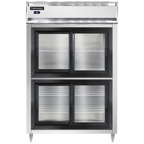 Continental D2RSNSSSGDHD Refrigerator, Reach-In