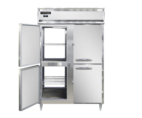 Continental DL2W-SS-PT-HD Heated Cabinet, Pass-Thru
