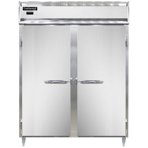 Continental DL2WE-SS Heated Cabinet, Reach-In