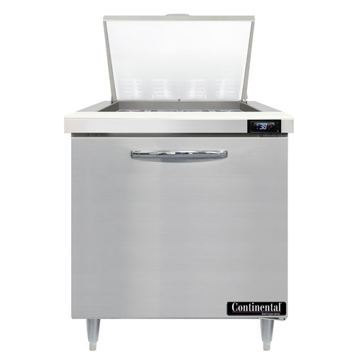 Continental D32N12M Refrigerated Counter, Mega Top Sandwich / Salad Unit